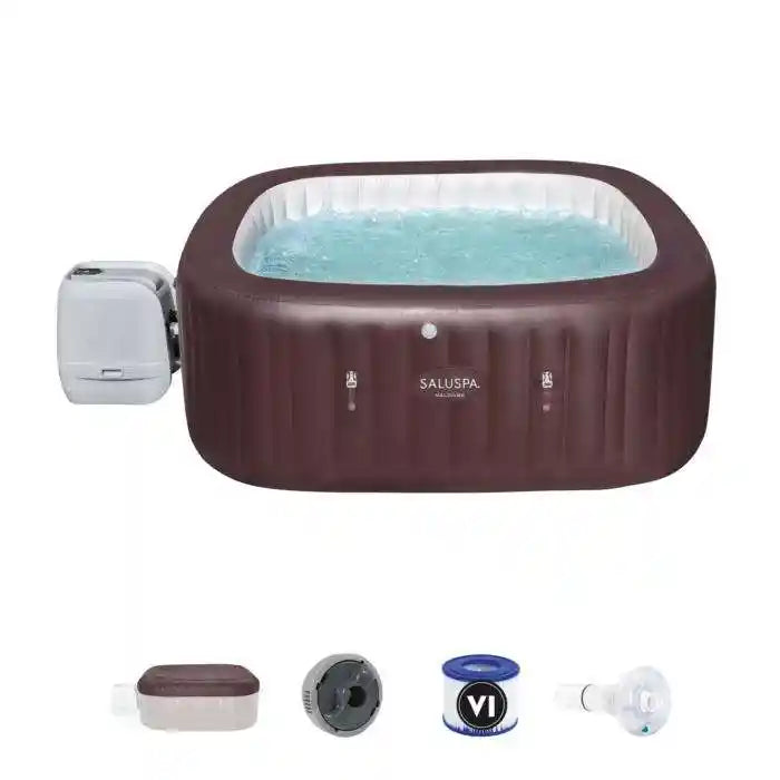Bestway 60031 Spa bathtub inflatable hot tub 4-6 Person AIR JET Hot Tub for home and outdoor