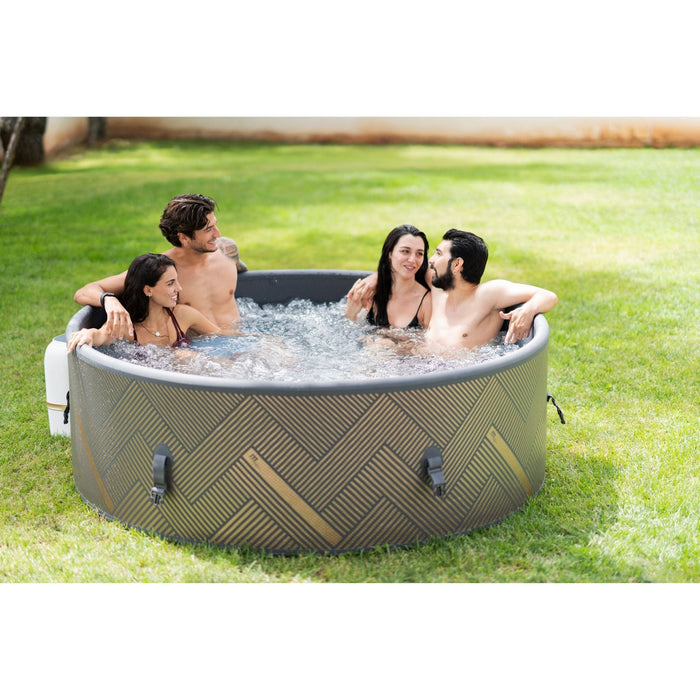 MSpa Frame Mono Round Bubble Inflatable Hot Tub (6 Bathers)