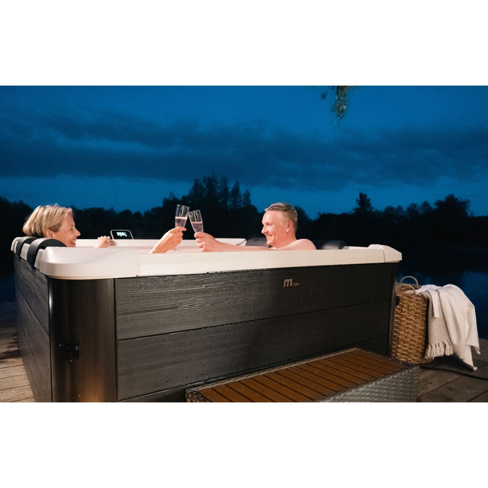 MSpa Frame Oslo Bubble & Jet Portable Hot Tub (6 Bathers)