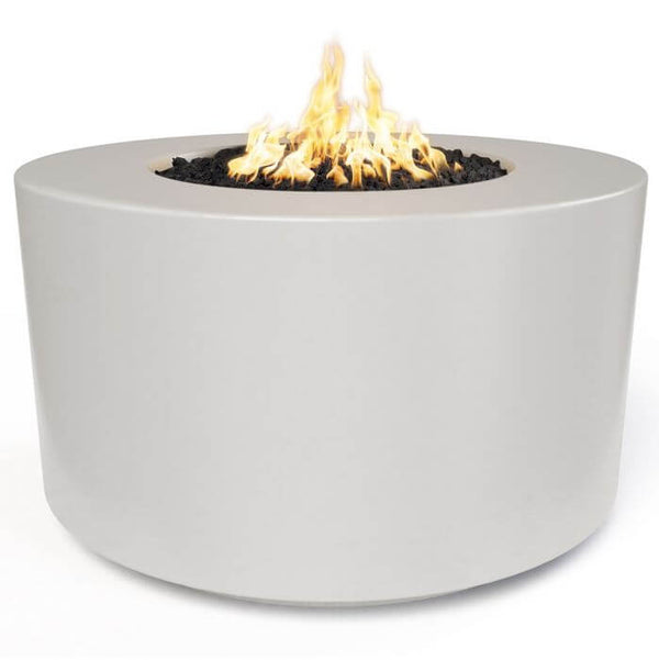 Outdoor Plus 42" Florence Concrete Fire Pit - 24" Tall - Natural Gas